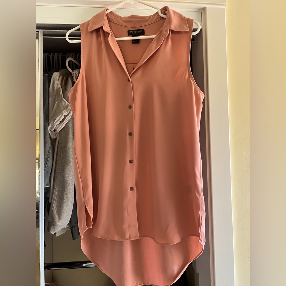 Rachel Zoe button down tank.